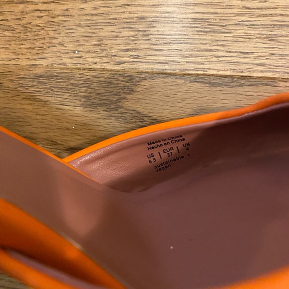 Orange heels from Call it Spring Size 7. - Picture 6 of 6